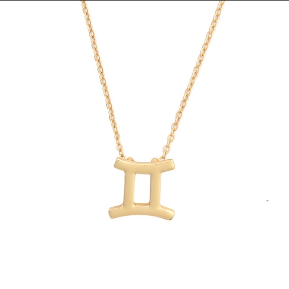 Gemini Zodiac Star Sign Necklace ♊️ - Picture 2 of 2